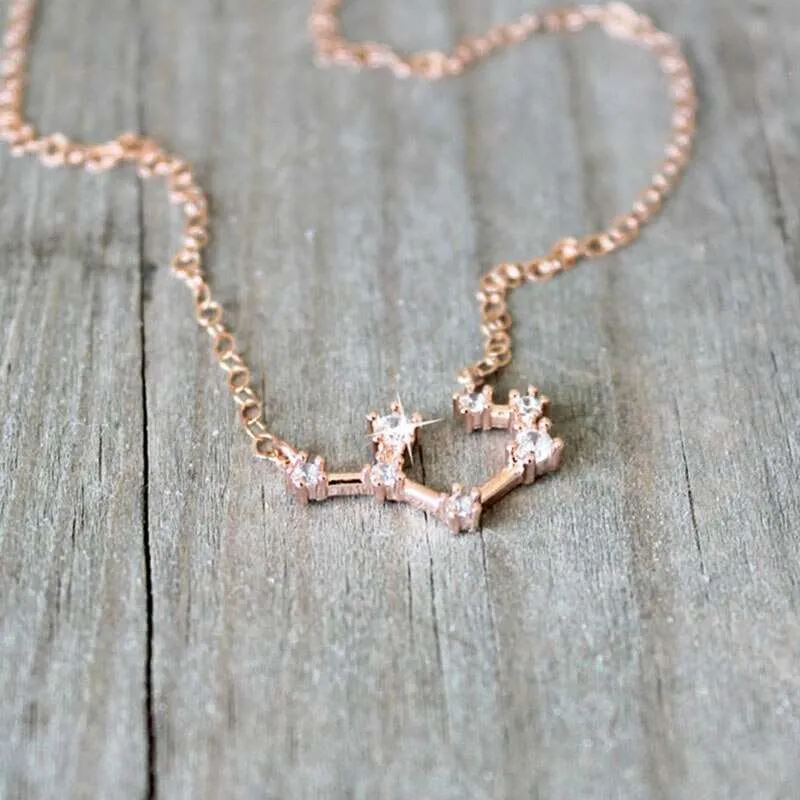 12 Horoscope Anklet for Women Geometric Zircon Zodiac Sign Constellation Chain Pattern Birthday Anklets Bracelet Jewelry Gift