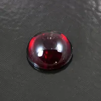 13mm Round Flat Back Acrylic Cabochons, Garnet, pk/12