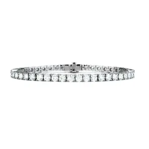 18ct white gold Temptation diamond tennis bracelet