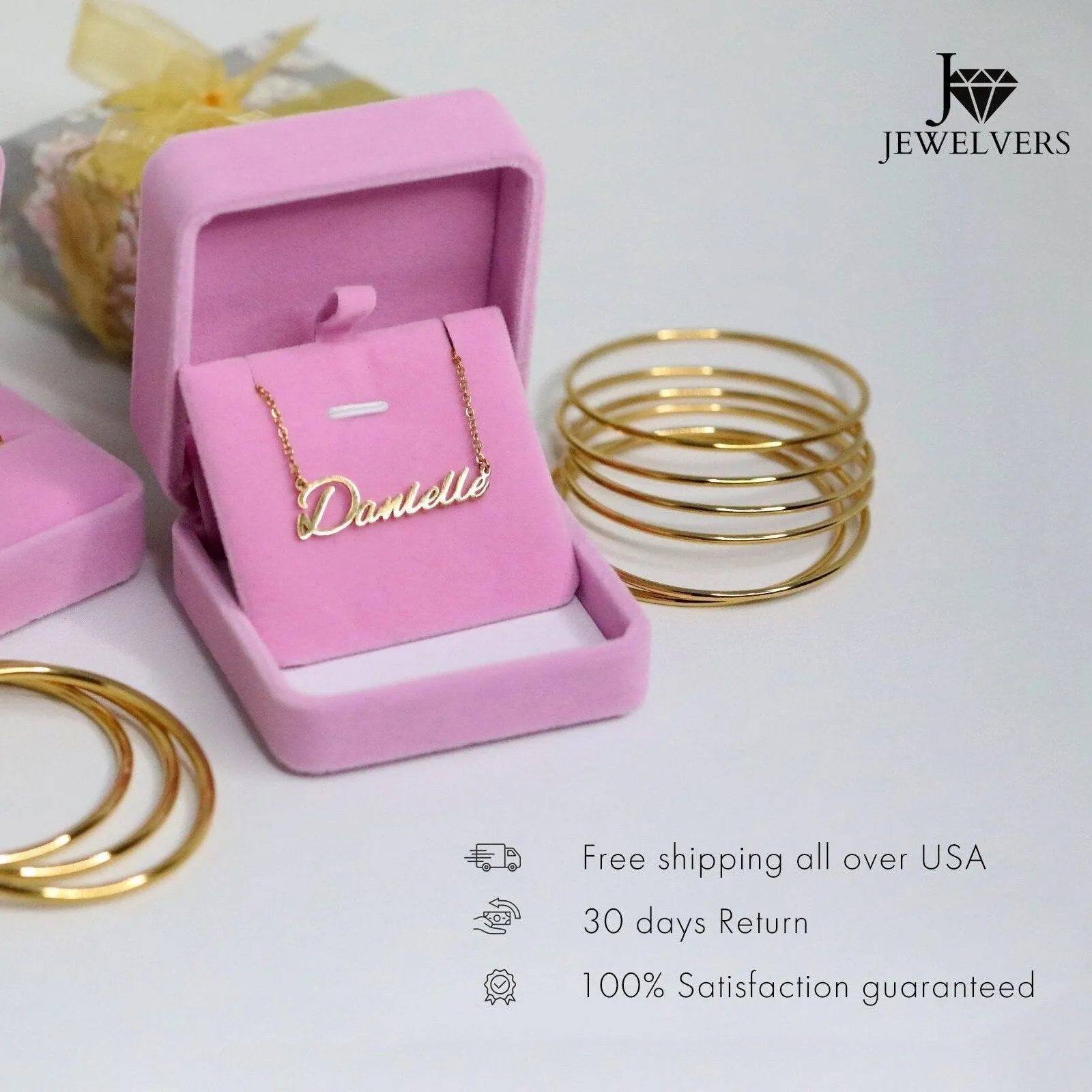 18K Gold-Filled Dainty Pearl necklace