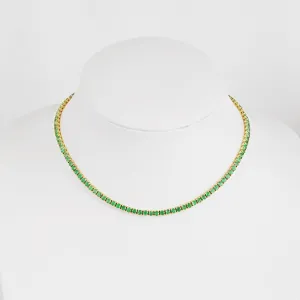 22.43 cts Minor Emerald Necklace