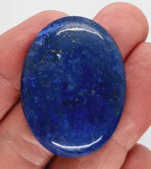 40x30mm Lapis Lazuli Dyed Flat Back Blue Cabochon Gemstone S2102H