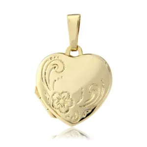 9ct Gold Family Locket Necklace