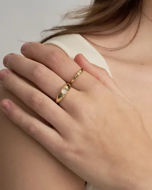 Ada Slim Moonstone Ring (RRP $169.00)