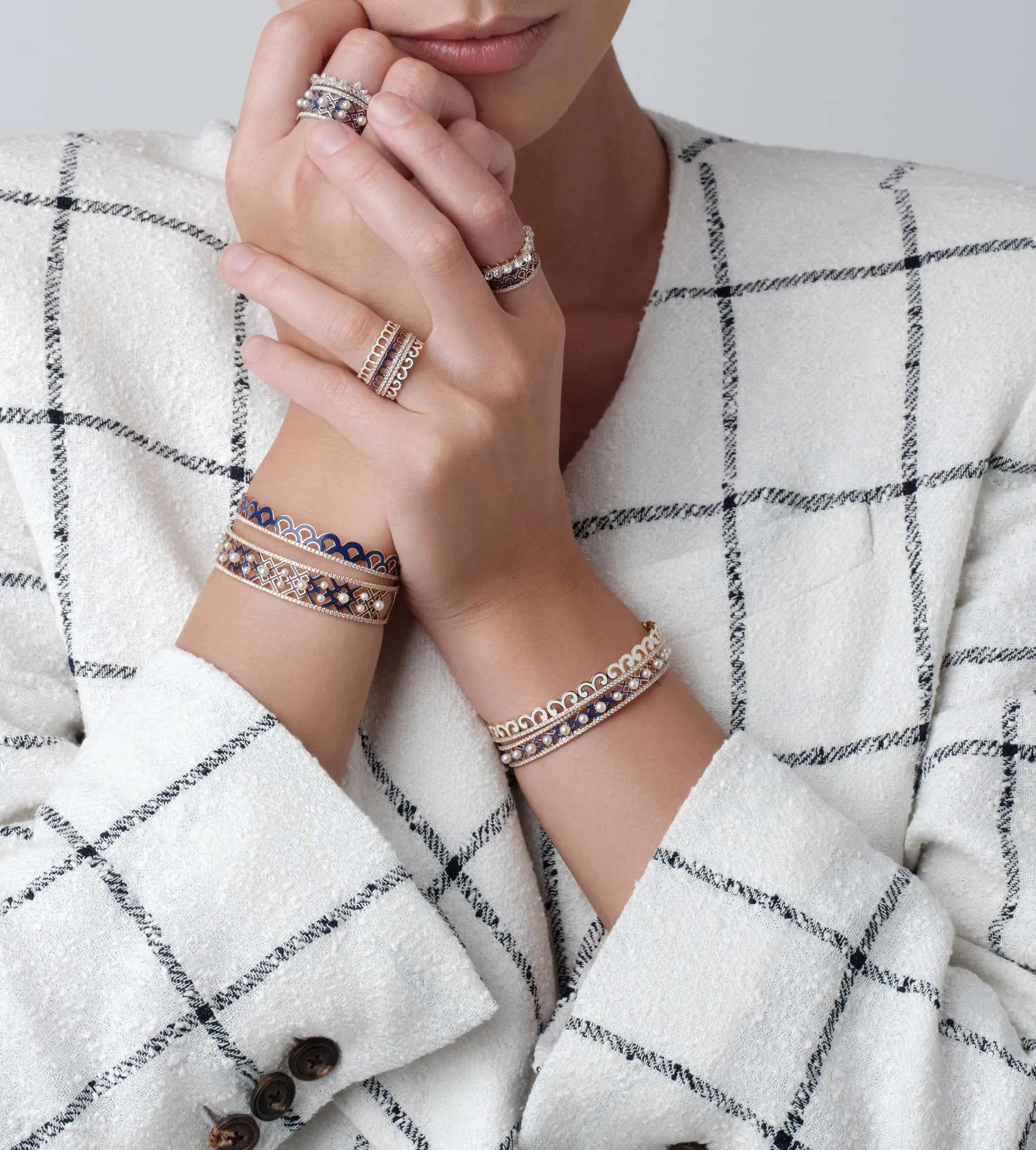 Alma Lapis Arch Ring