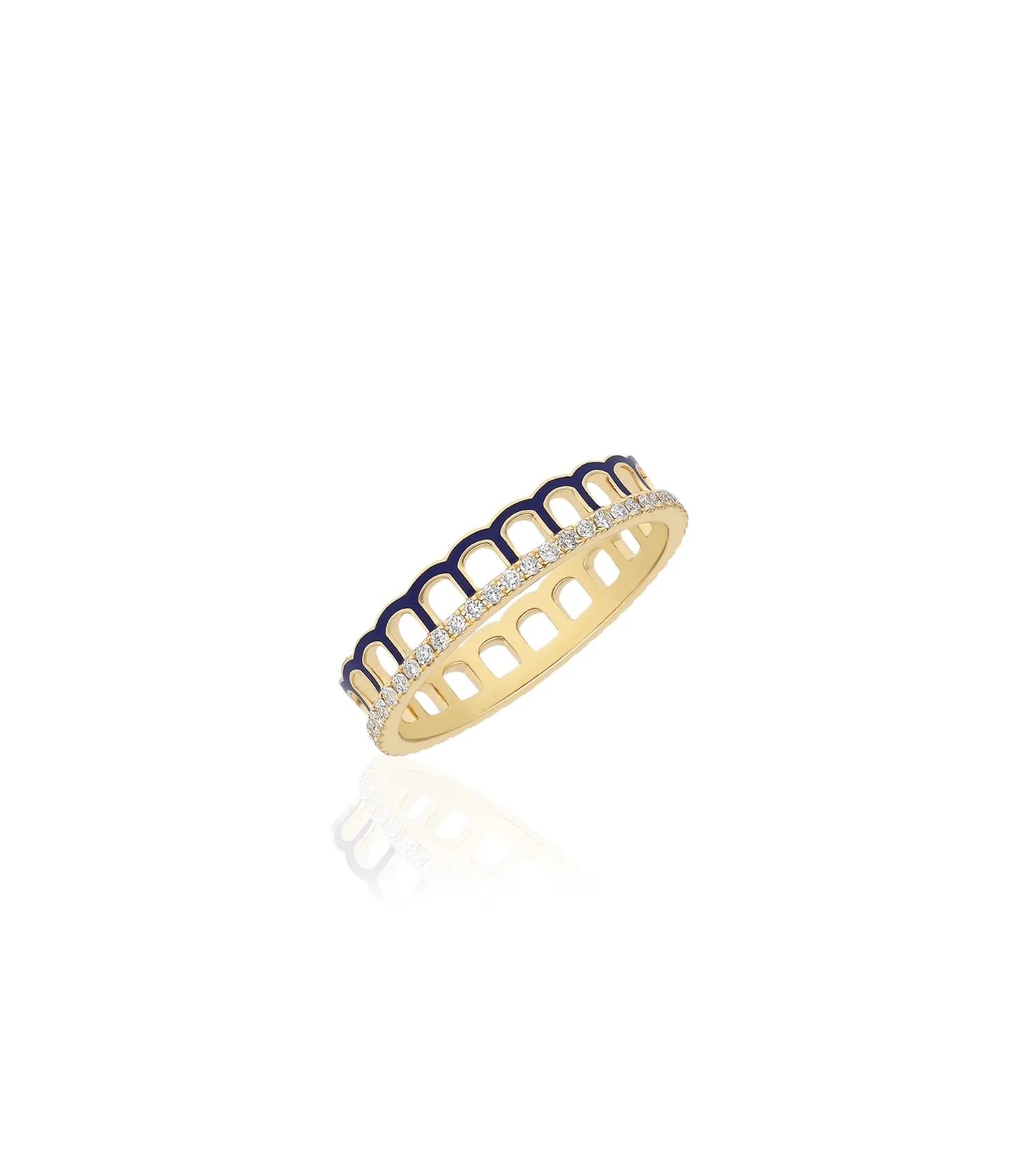 Alma Lapis Arch Ring