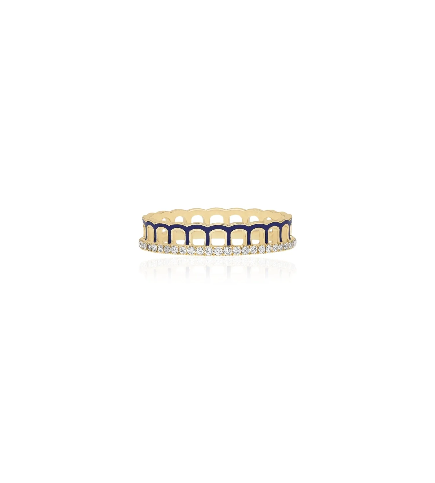 Alma Lapis Arch Ring