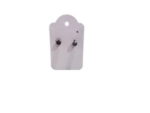 Amethyst Post Earrings