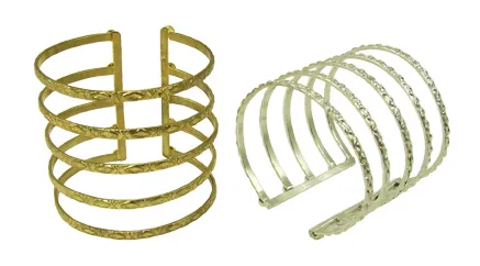 Baroque Cuff Silver
