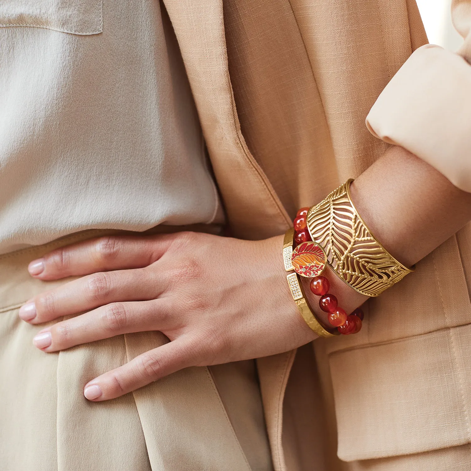 Brighton Palmetto Cuff Bracelet