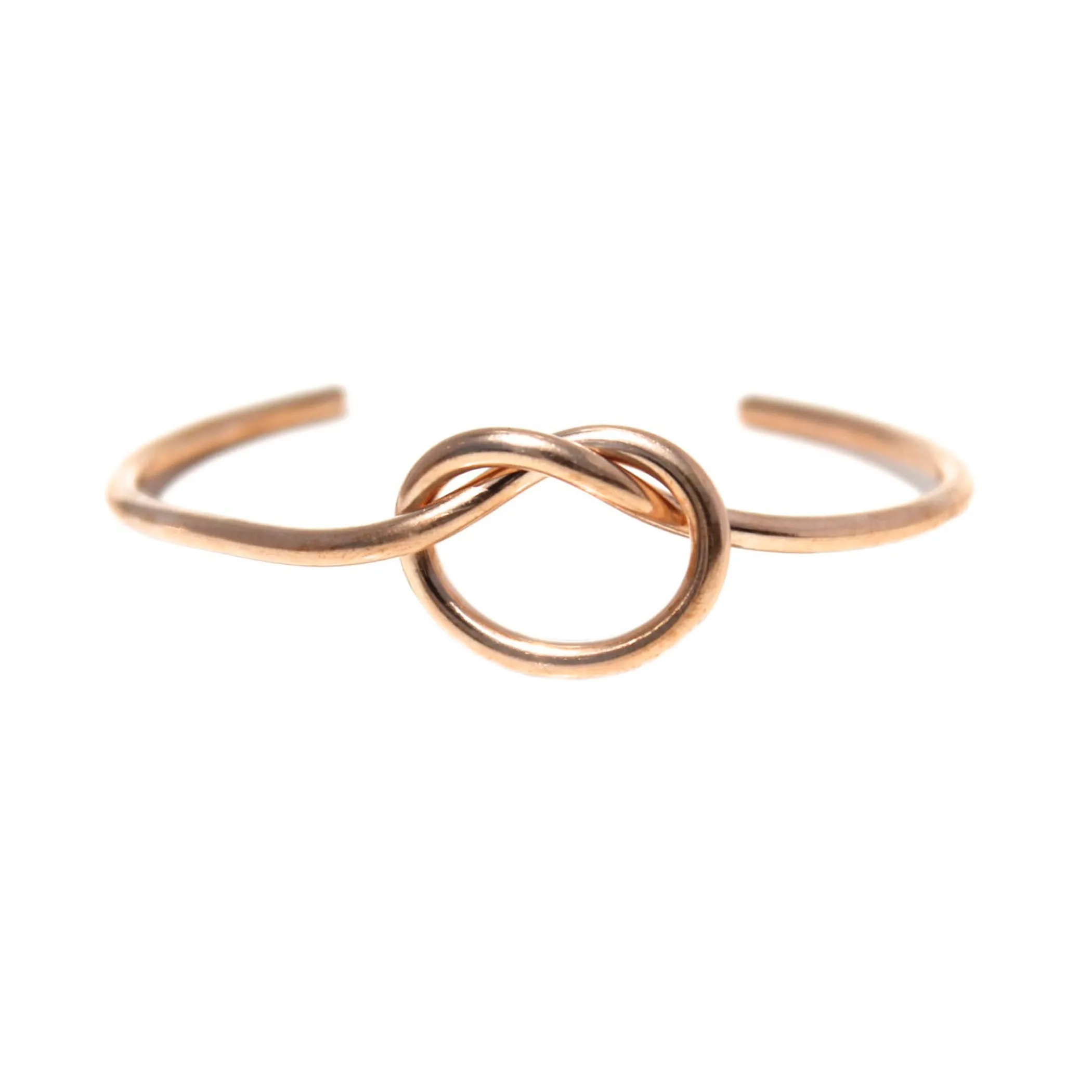 BRONZE KNOT CUFF