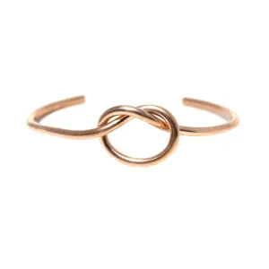 BRONZE KNOT CUFF
