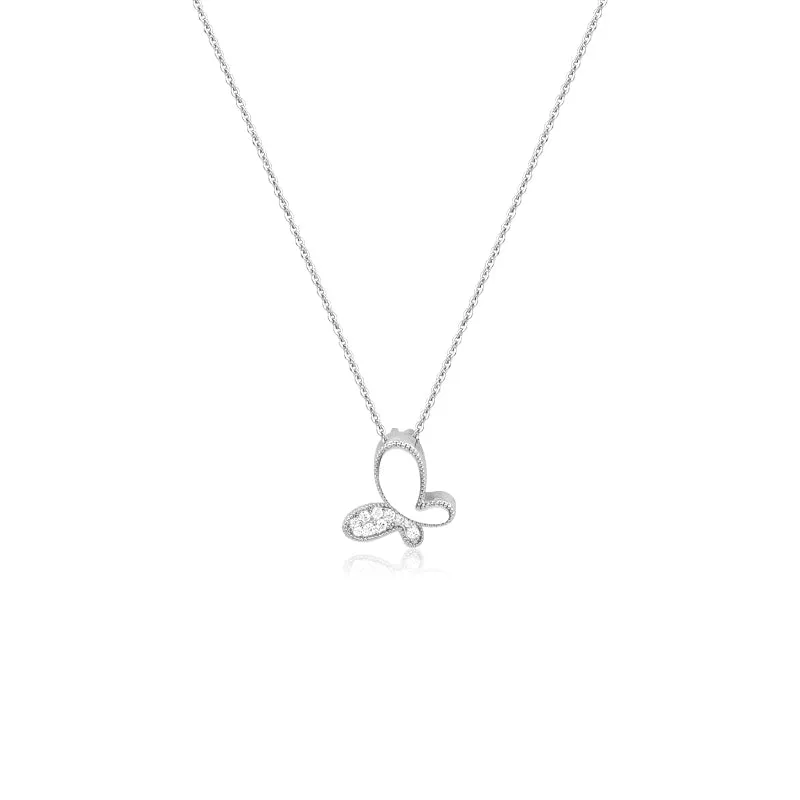Butterfly Mother of Pearl Necklace