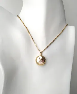 Cat Locket Necklace