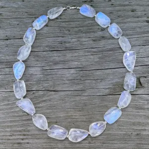 Chunky Moonstone Necklace