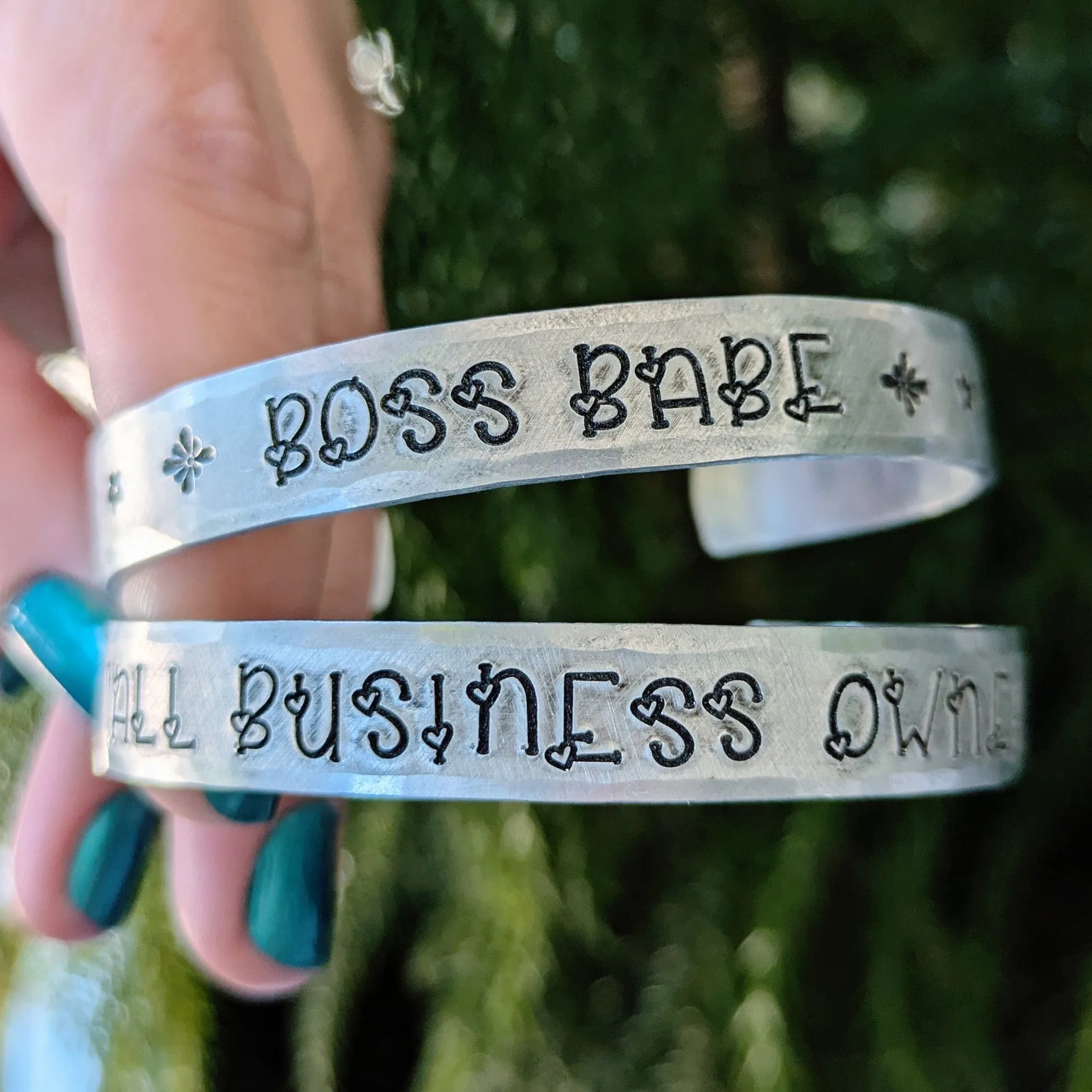 Custom Cuff, Adjustable, Personalized