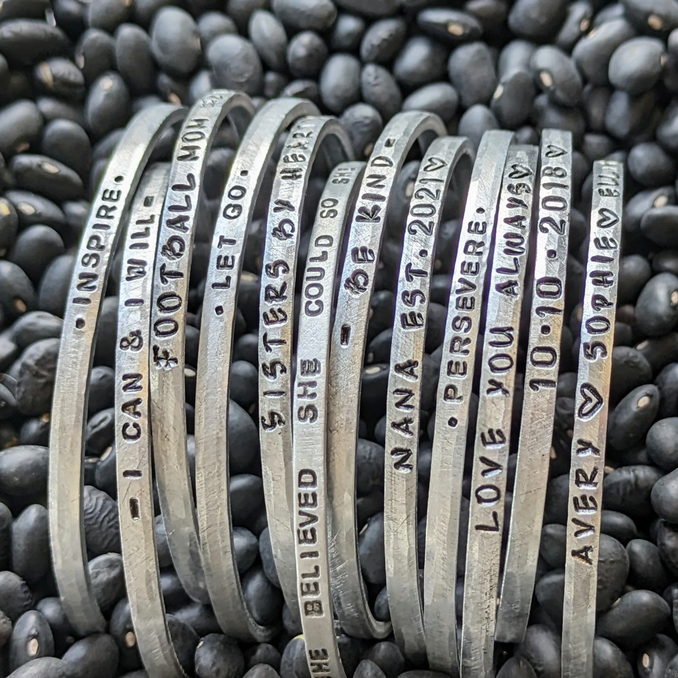 Custom Skinny Cuff Bracelet