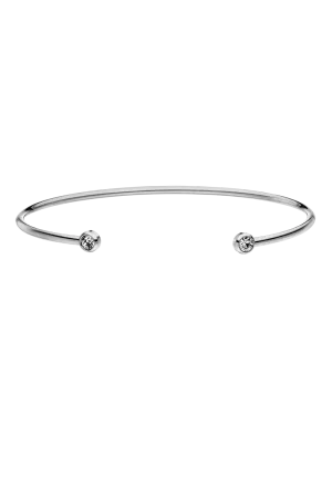 Diamond Cuff Silver