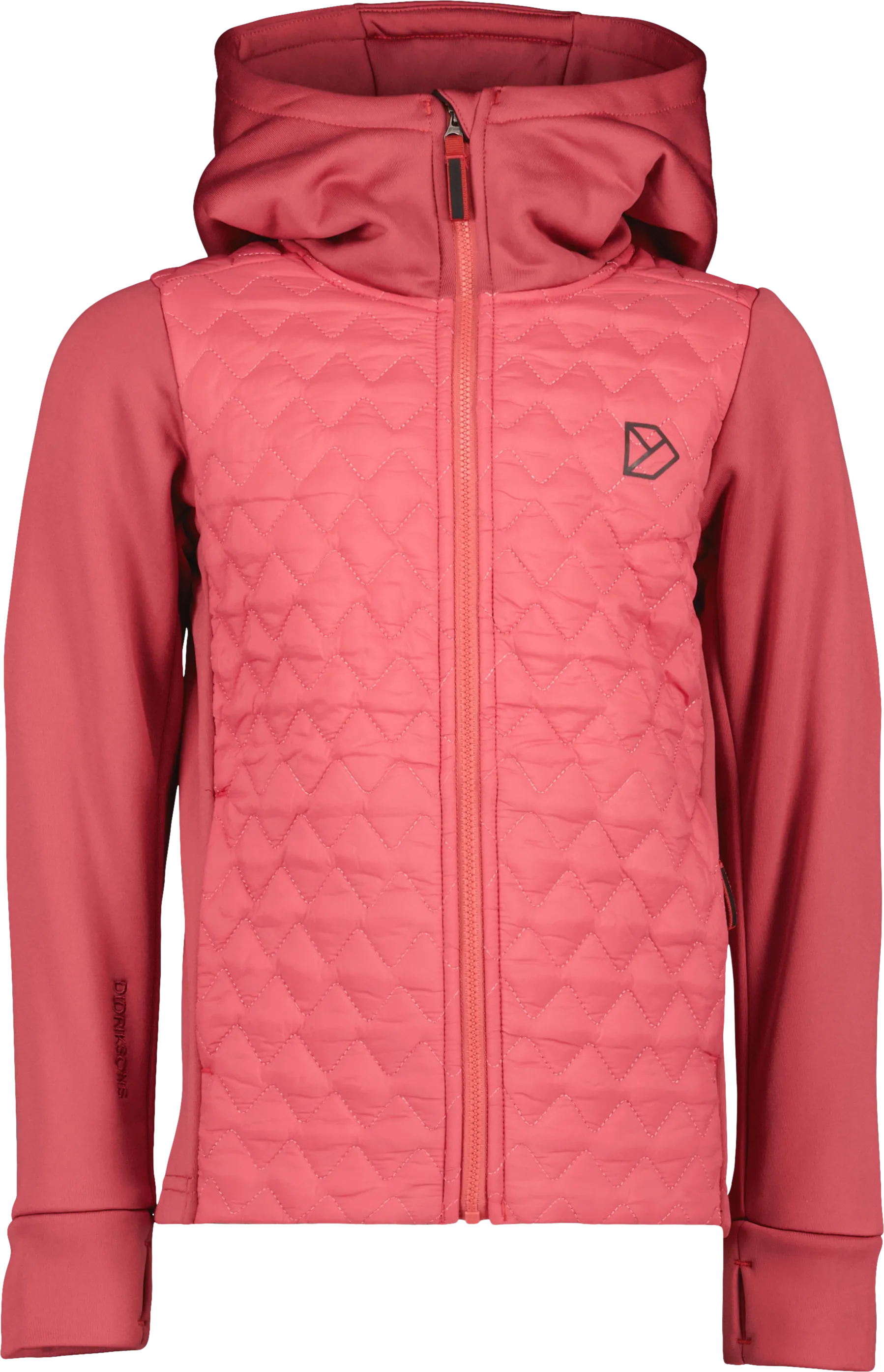Didriksons Kids&#x27; Kapris Full Zip Garnet Red | Buy Didriksons Kids&#x27; Kapris Full Zip Garnet Red here | Outnorth