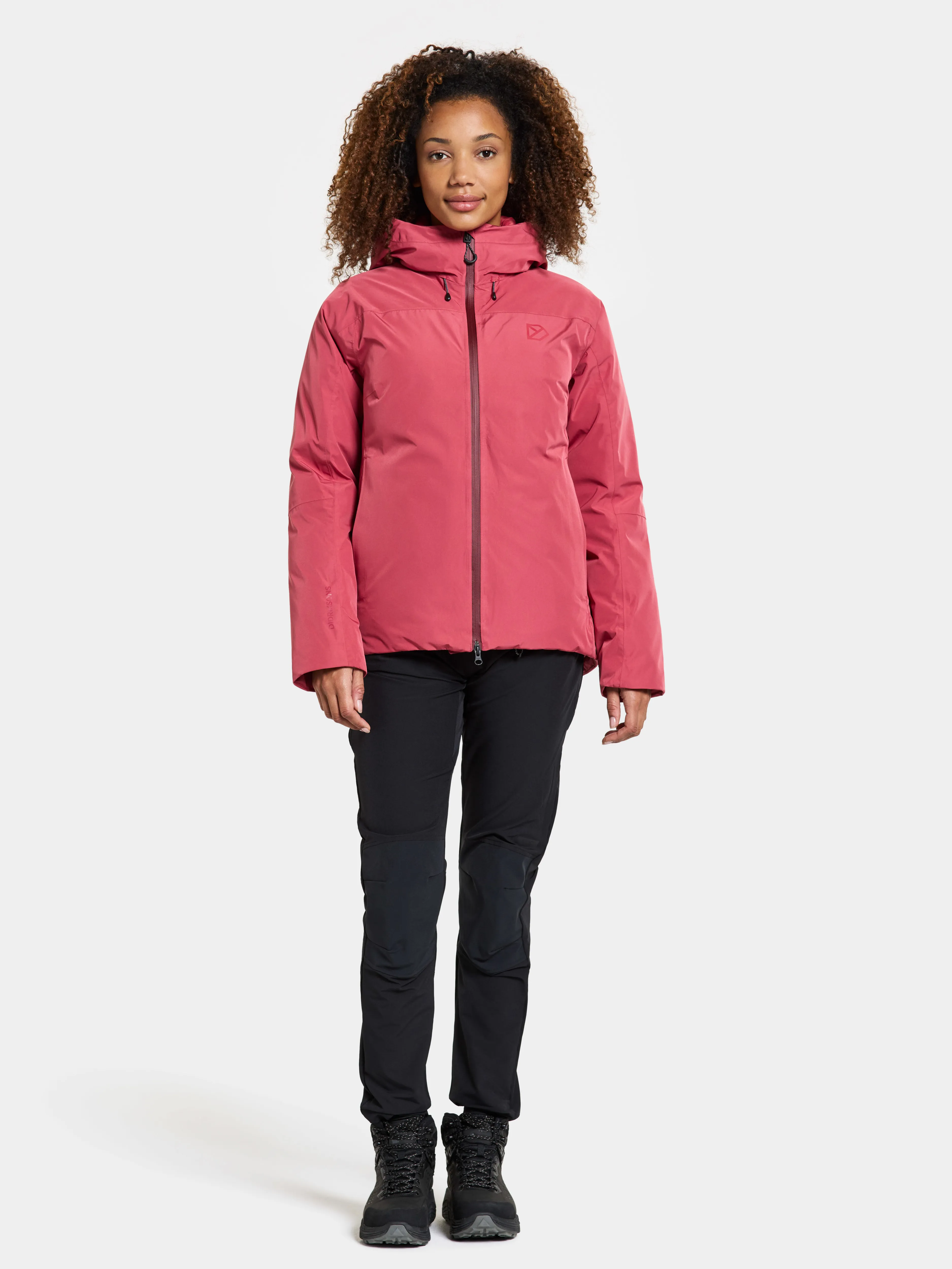 Didriksons Women&#x27;s Sienna Jacket Garnet Red | Buy Didriksons Women&#x27;s Sienna Jacket Garnet Red here | Outnorth