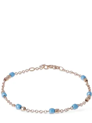DoDo   9kt Rose gold &amp; turquoise bracelet 