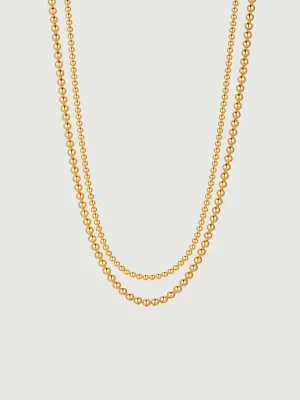 Double Beaded Necklace