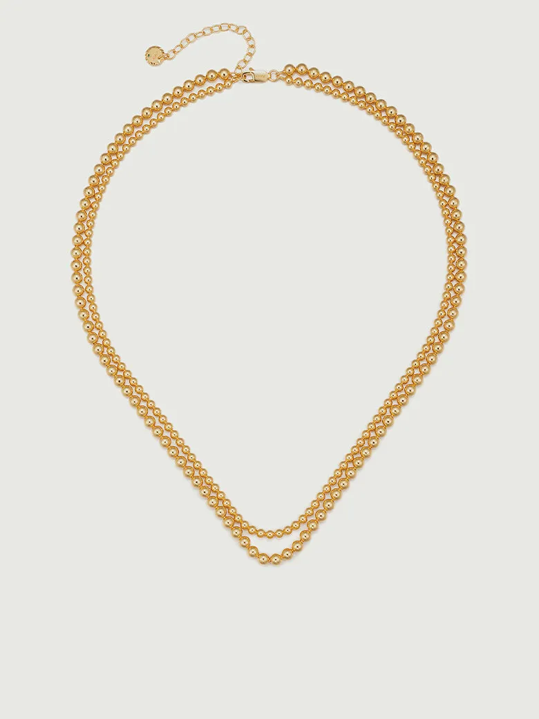 Double Beaded Necklace