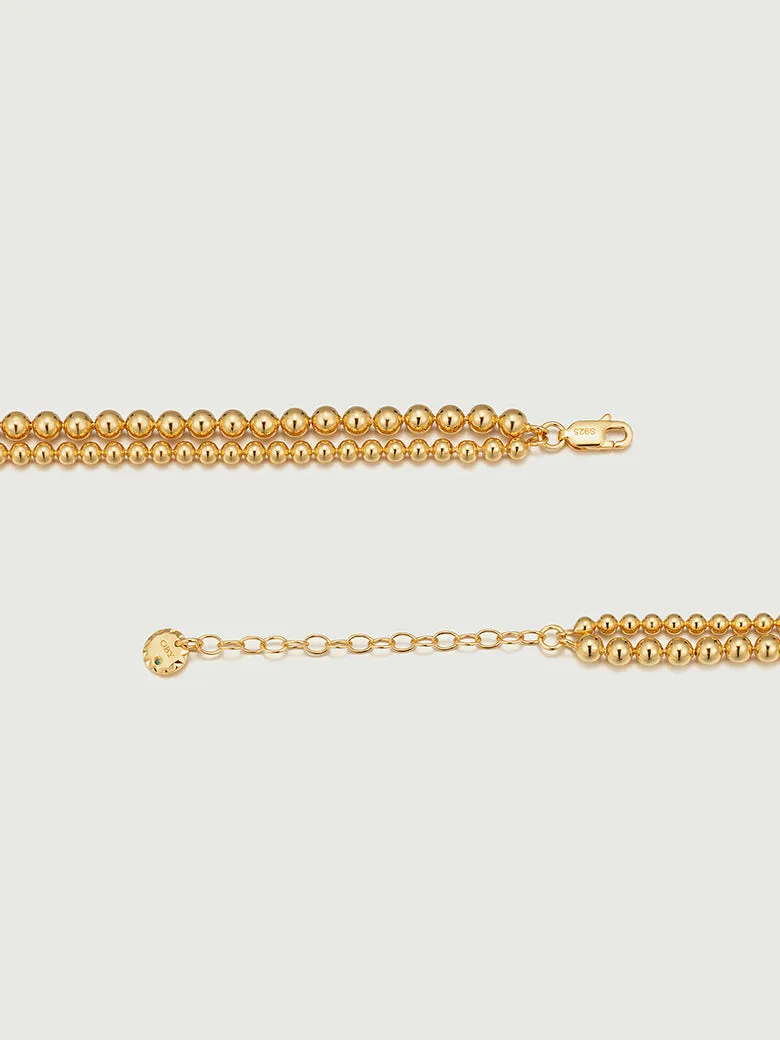 Double Beaded Necklace