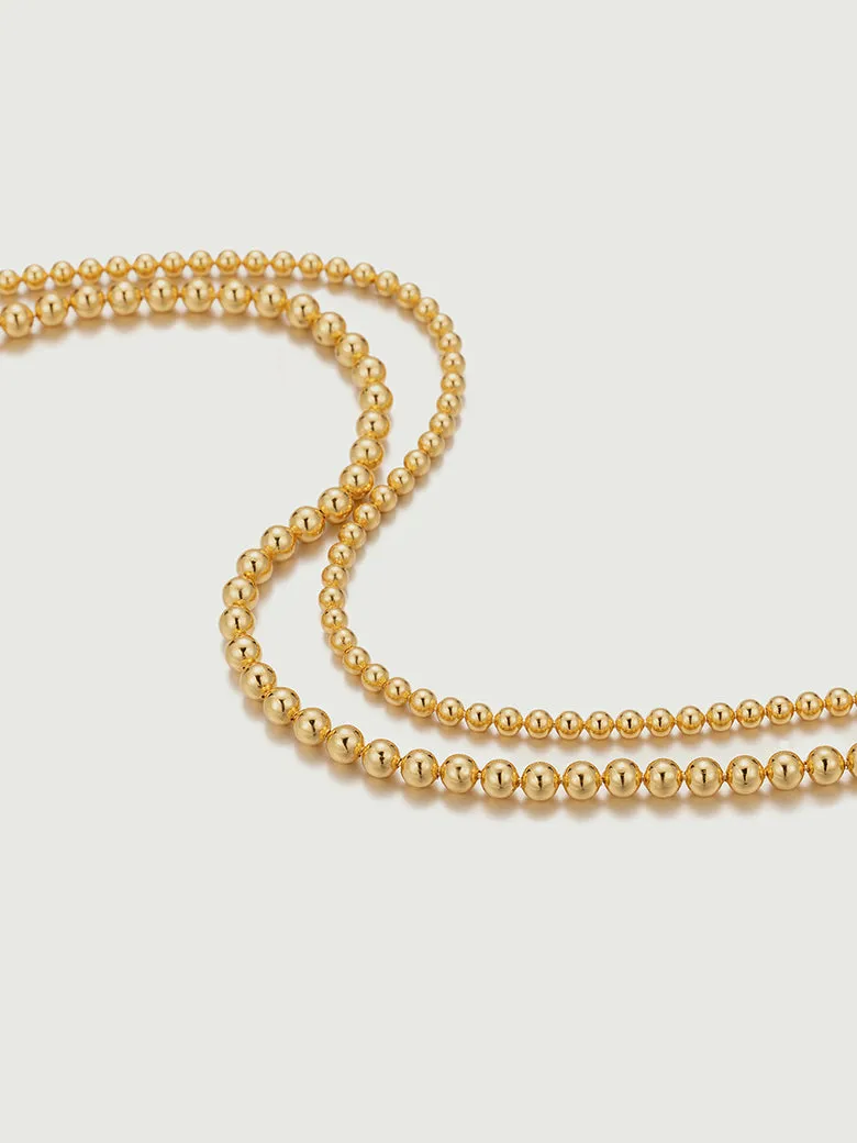 Double Beaded Necklace