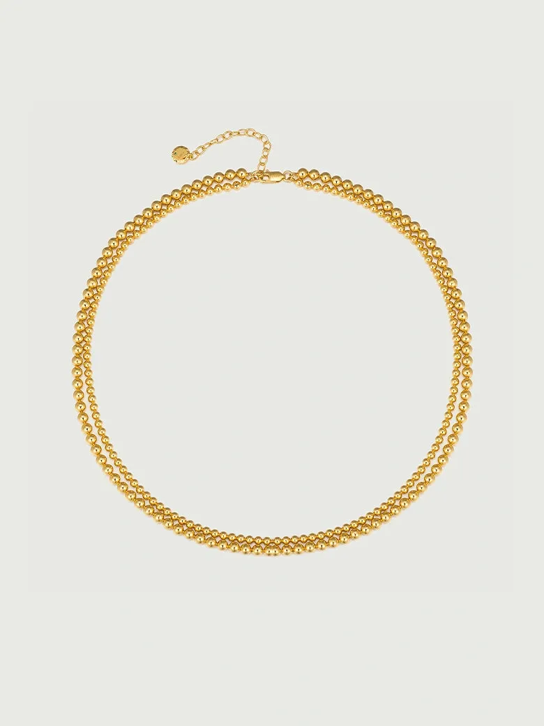 Double Beaded Necklace