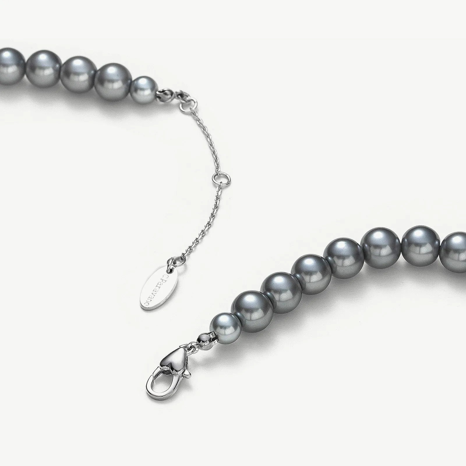 Dove Grey Water Pearl Necklace