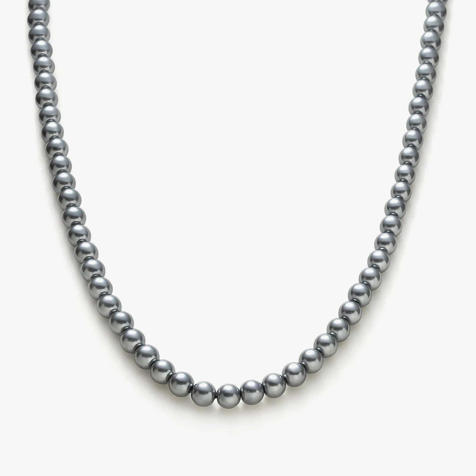 Dove Grey Water Pearl Necklace