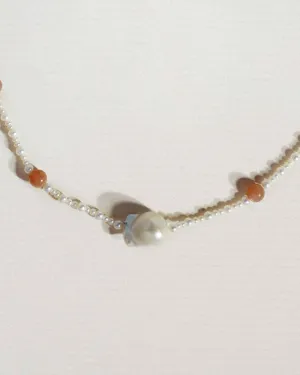 Ember Pearl Necklace