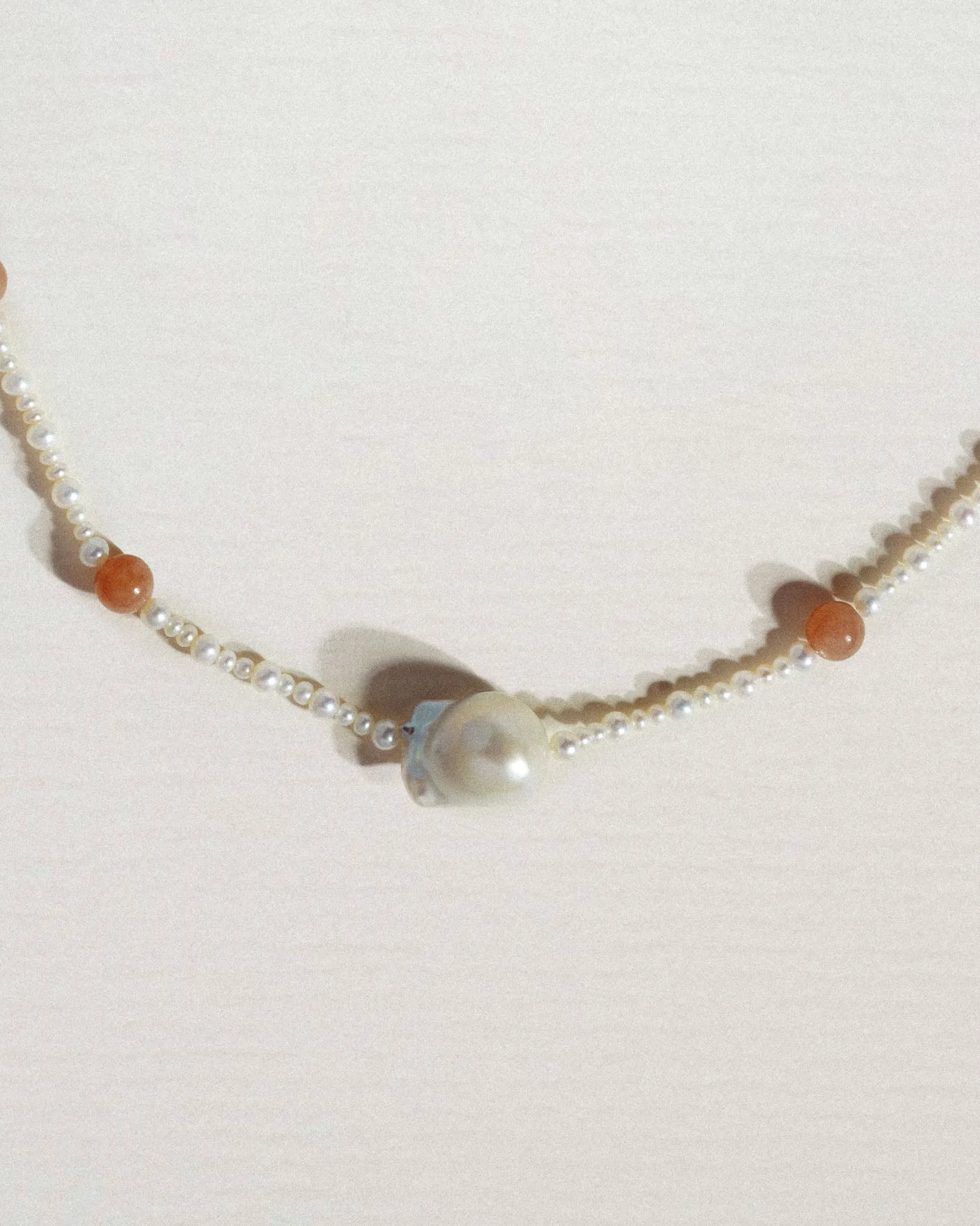 Ember Pearl Necklace