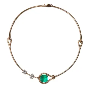 Emerald Choker Necklace