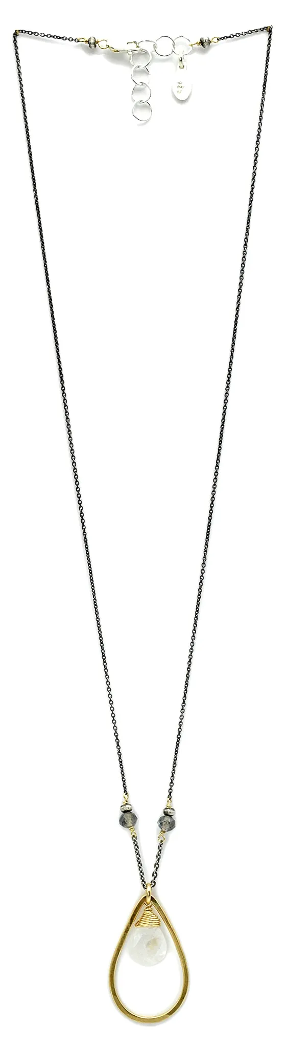Faceted Moonstone Necklace