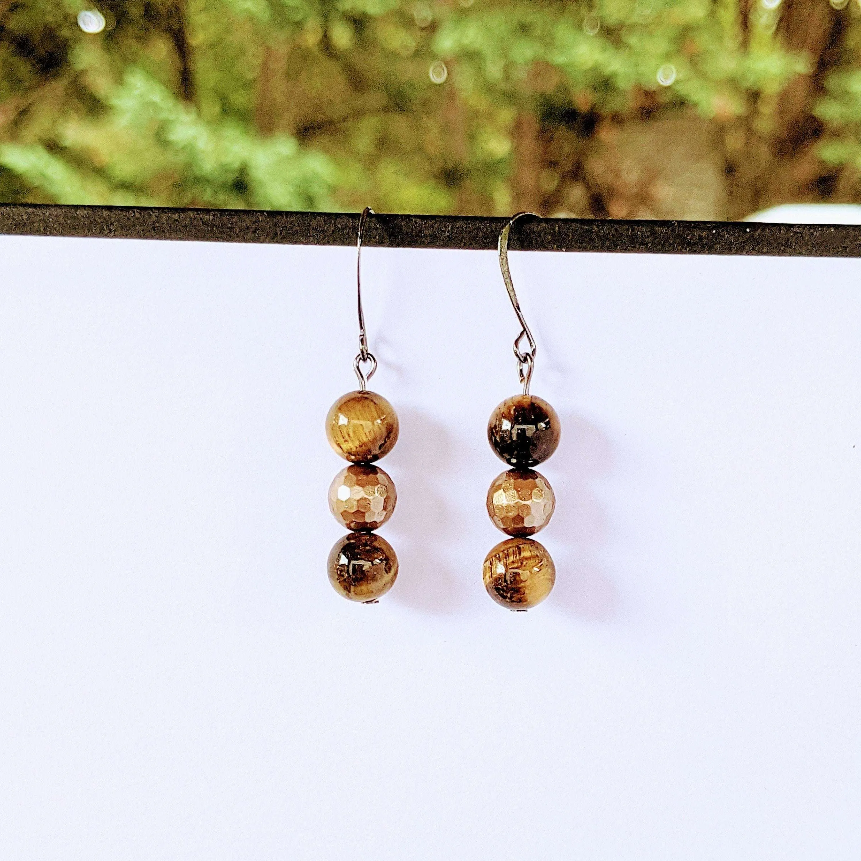 Golden Tiger's Eye Bracelet/Earring Set