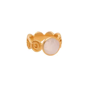 Gratitude Rainbow Moonstone Ring