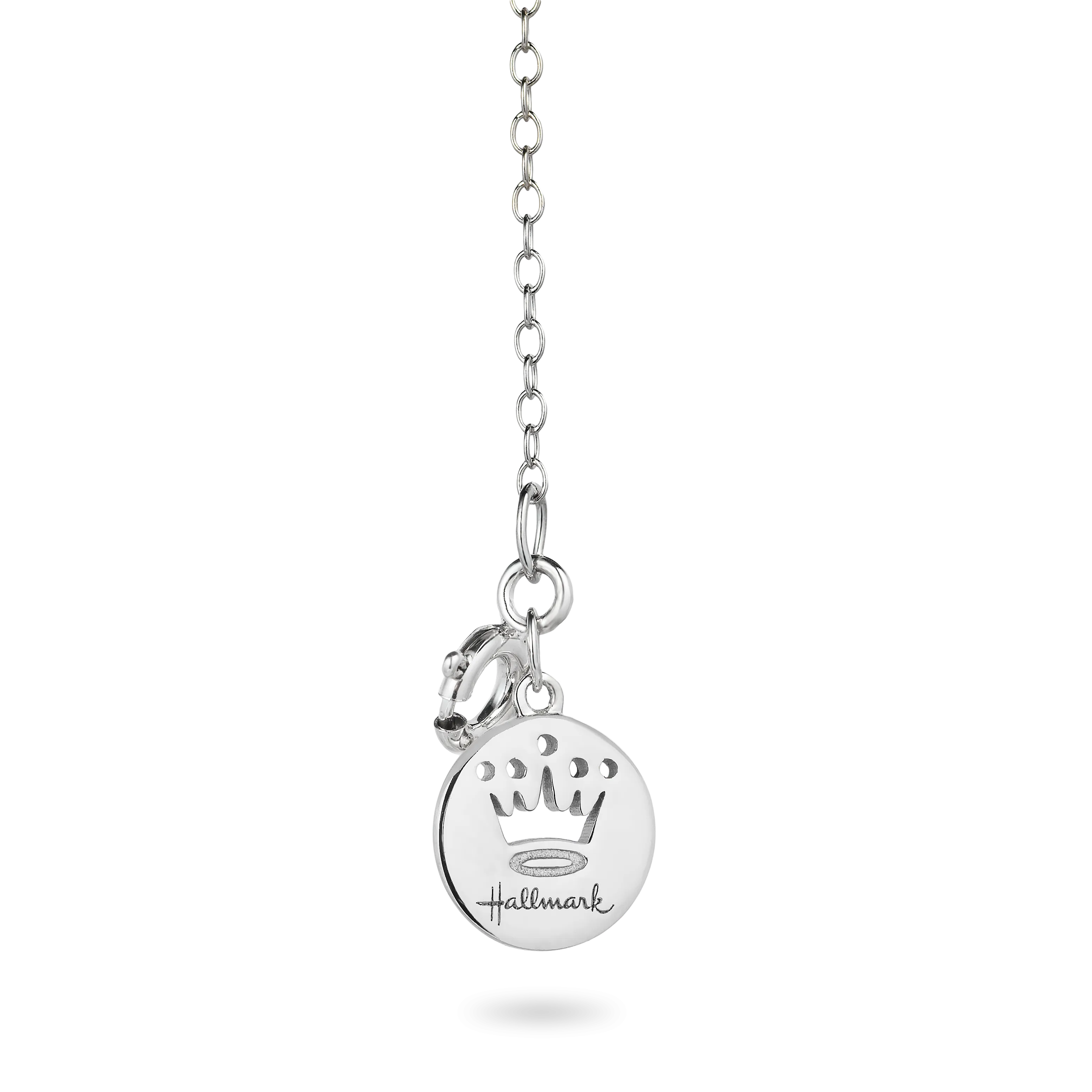 Hallmark Fine Jewelry Guiding Light Medallion in Sterling Silver & 14K Yellow Gold with Diamonds & Lapis