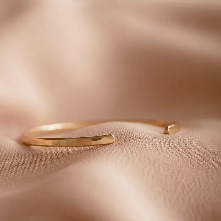 Hammered Cuff