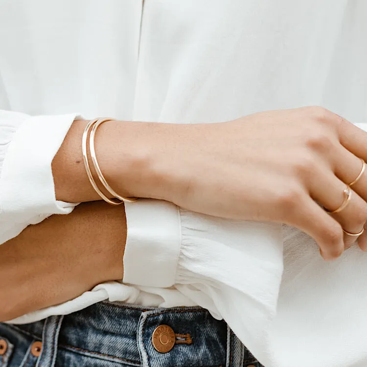 Hammered Cuff
