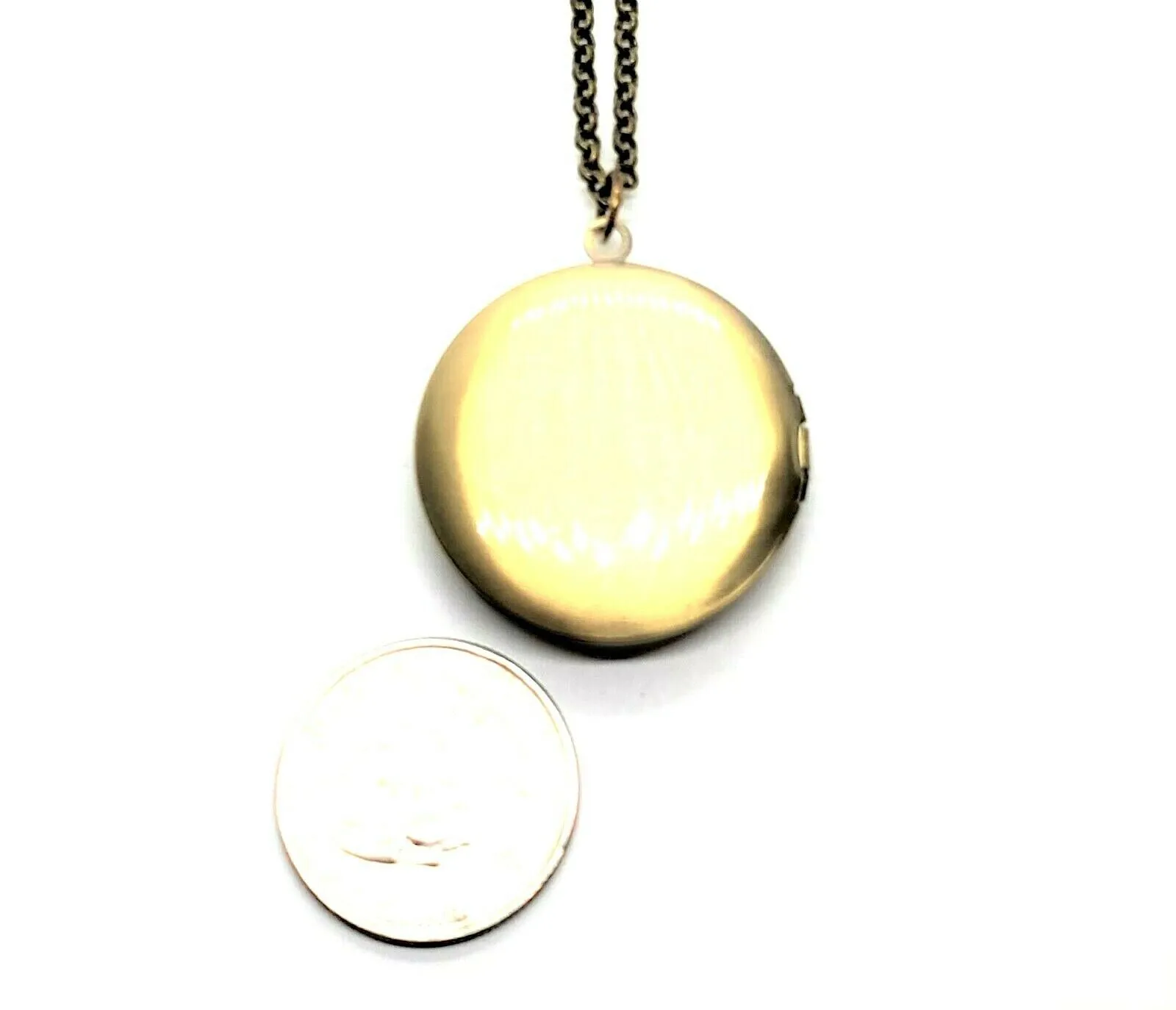 Handmade Globe Locket Necklace