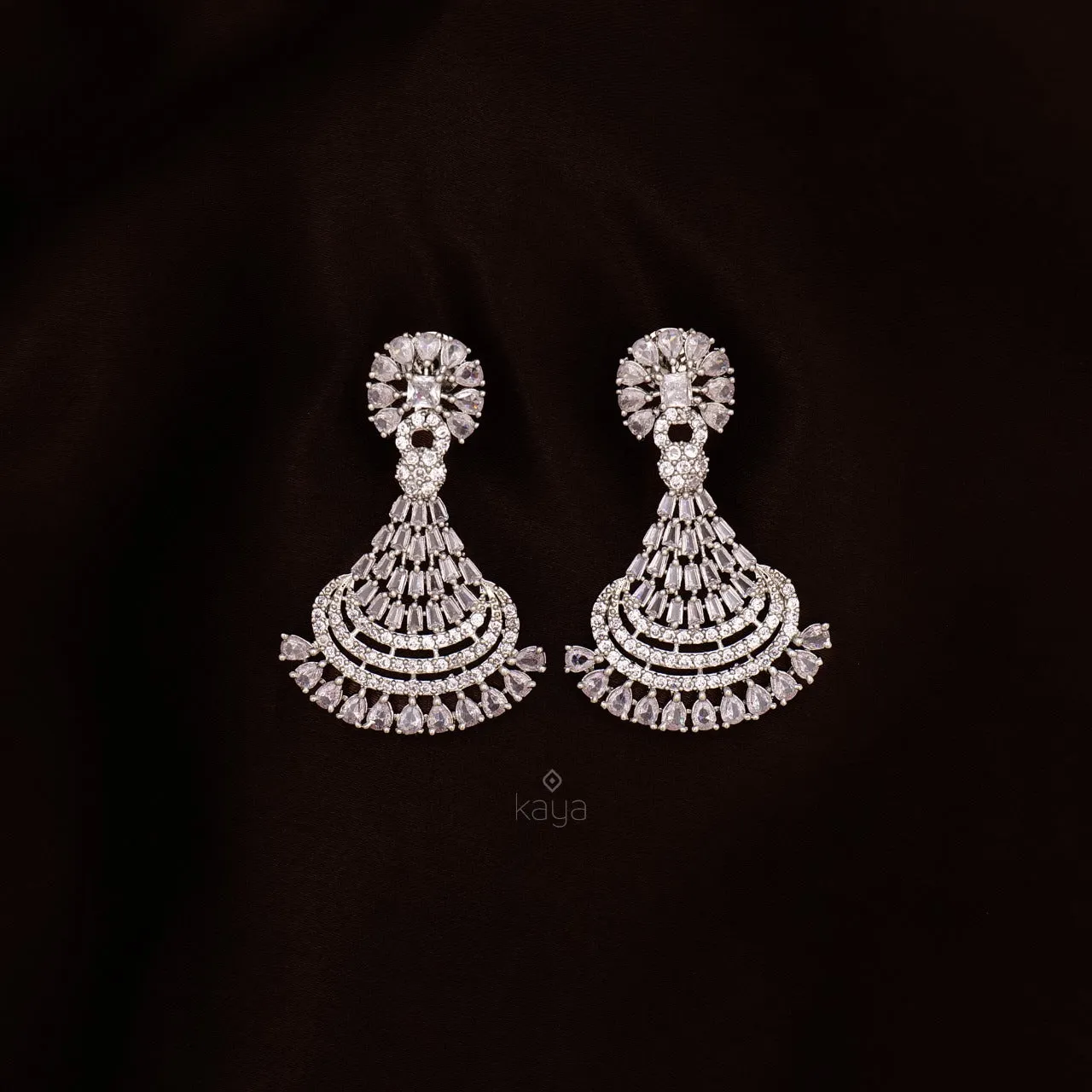Jade -  Diamond Earrings