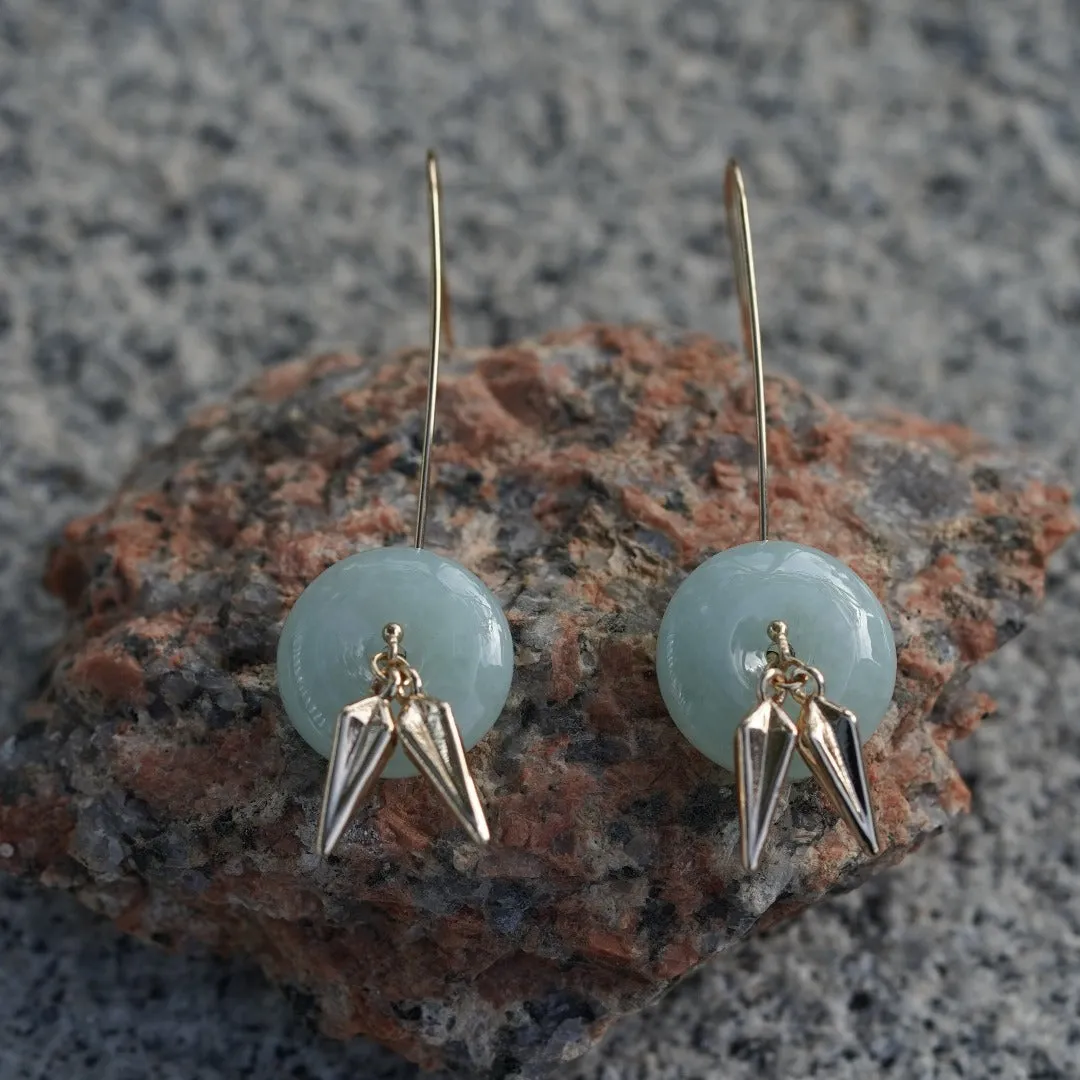 Jade Vine jadeite Earrings