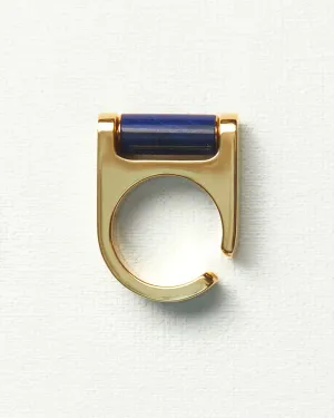 Lapis Lazuli ear cuff/ ring