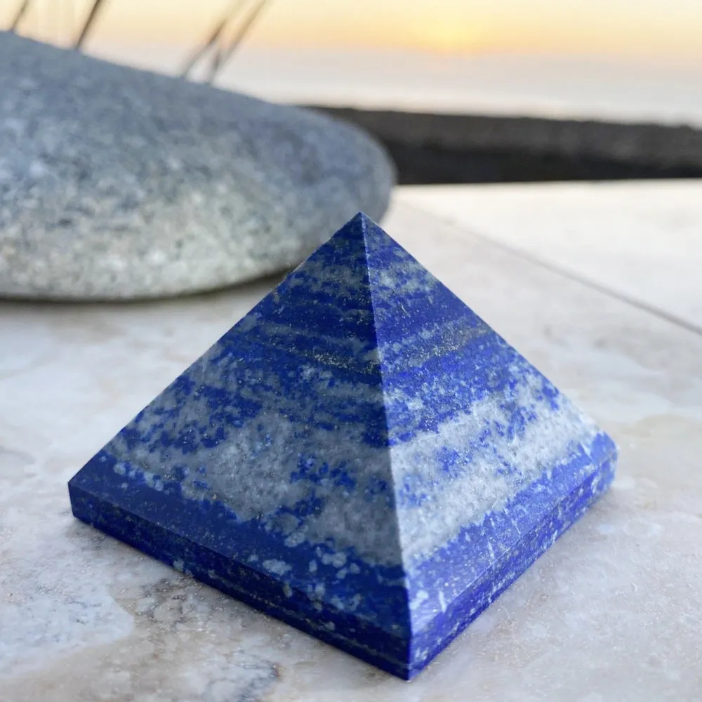 Lapis Lazuli Pyramid - Medium