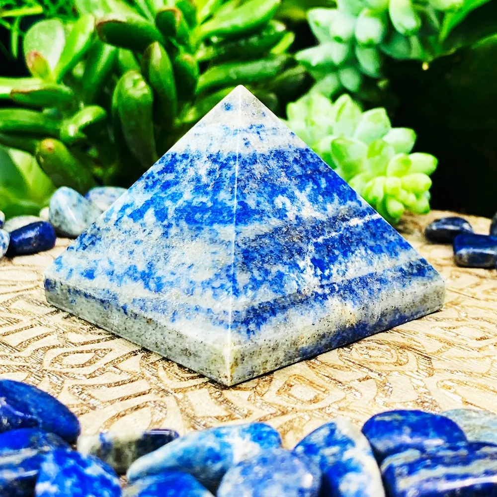 Lapis Lazuli Pyramid - Medium