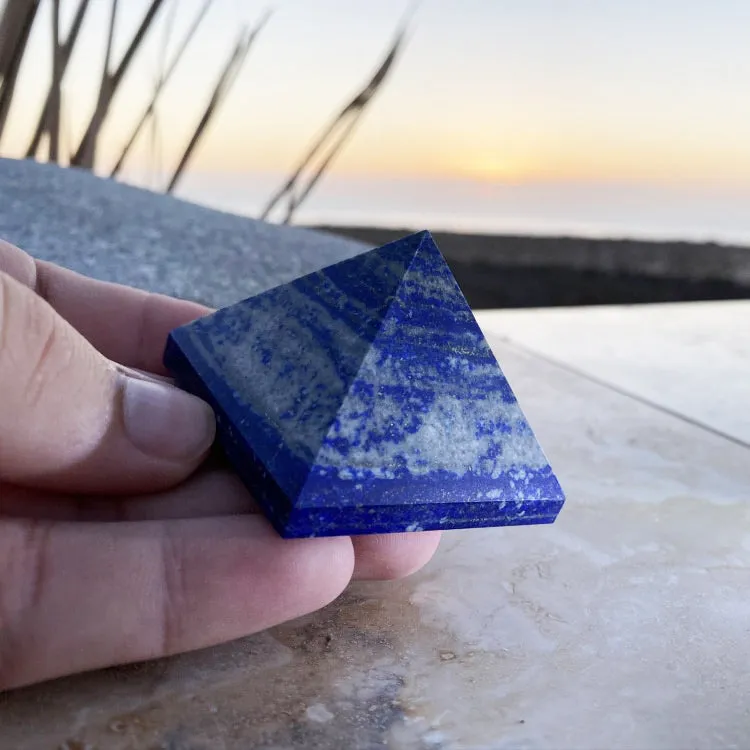 Lapis Lazuli Pyramid - Medium