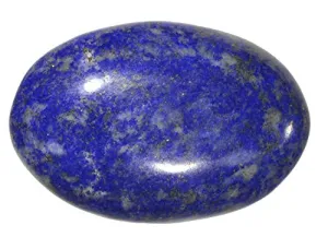 Lapis Lazuli Specimen Touch Stone Oval Wand 1 3/4 Inch