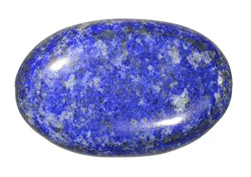 Lapis Lazuli Specimen Touch Stone Oval Wand 1 3/4 Inch